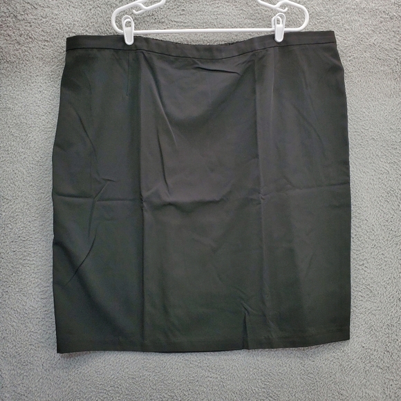 Roaman's Blazer And Skirt Set Womens Plus Size 28W Black - Picture 2 of 11